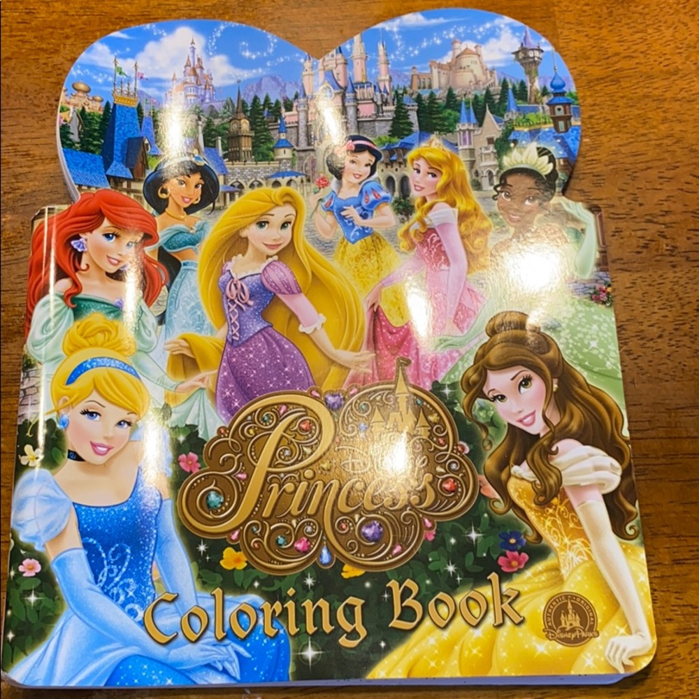 NWOT Disney Princess Coloring Book